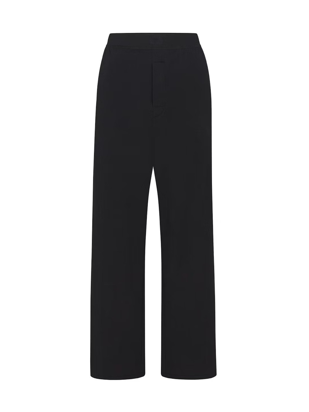SKIMS BOYFRIEND LOOSE BLACK PANTS ONYX